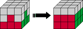 Rubik's cube solution Step 3